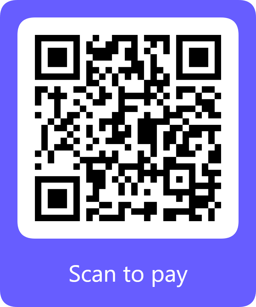 Stripe payment QR code for Fixed Wireless 25